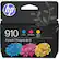hp 910 Cyan Magenta Yellow Jaune 3-pack, / Paquet de 3