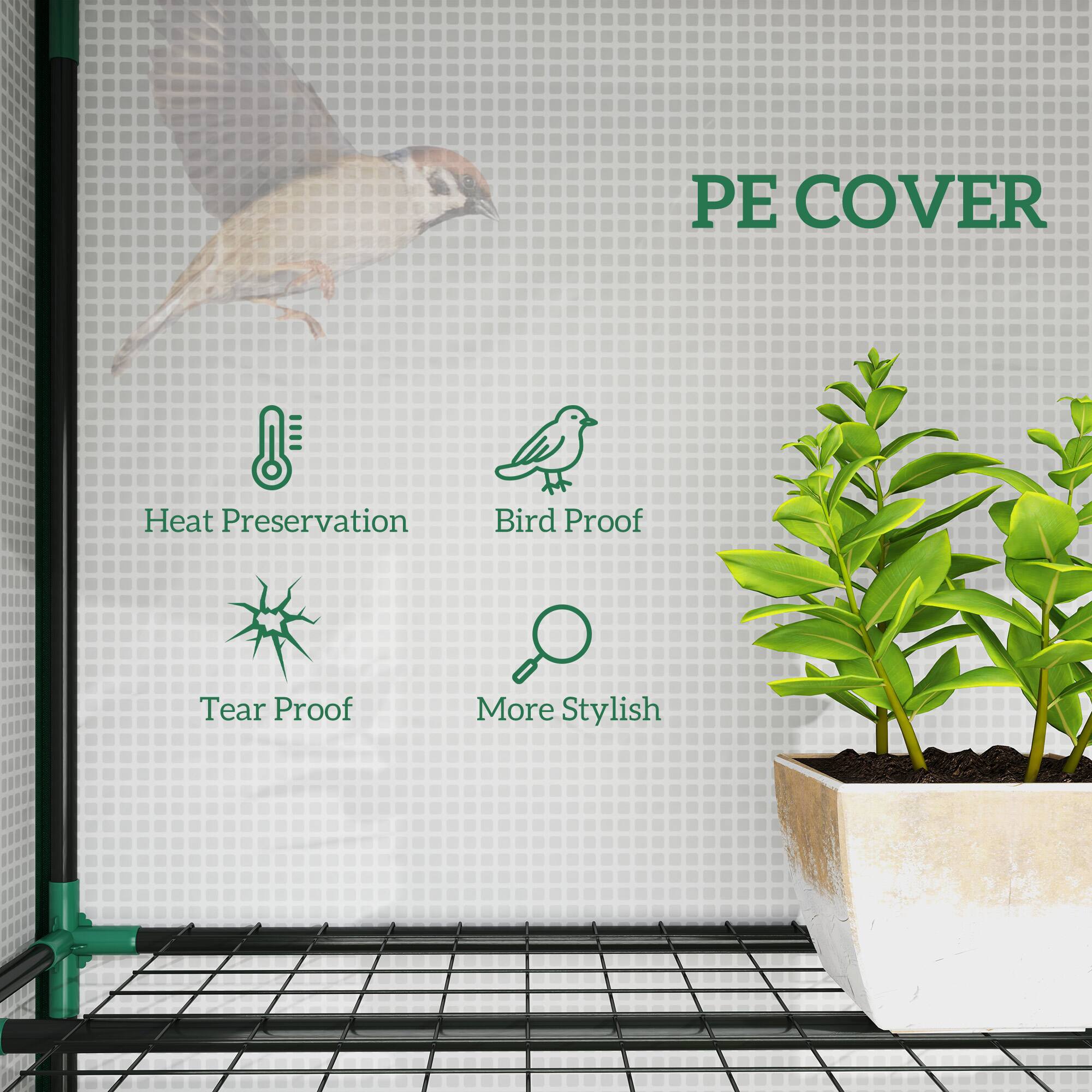 PE COVER

- Heat Preservation
- Bird Proof
- Tear Proof
- More Stylish