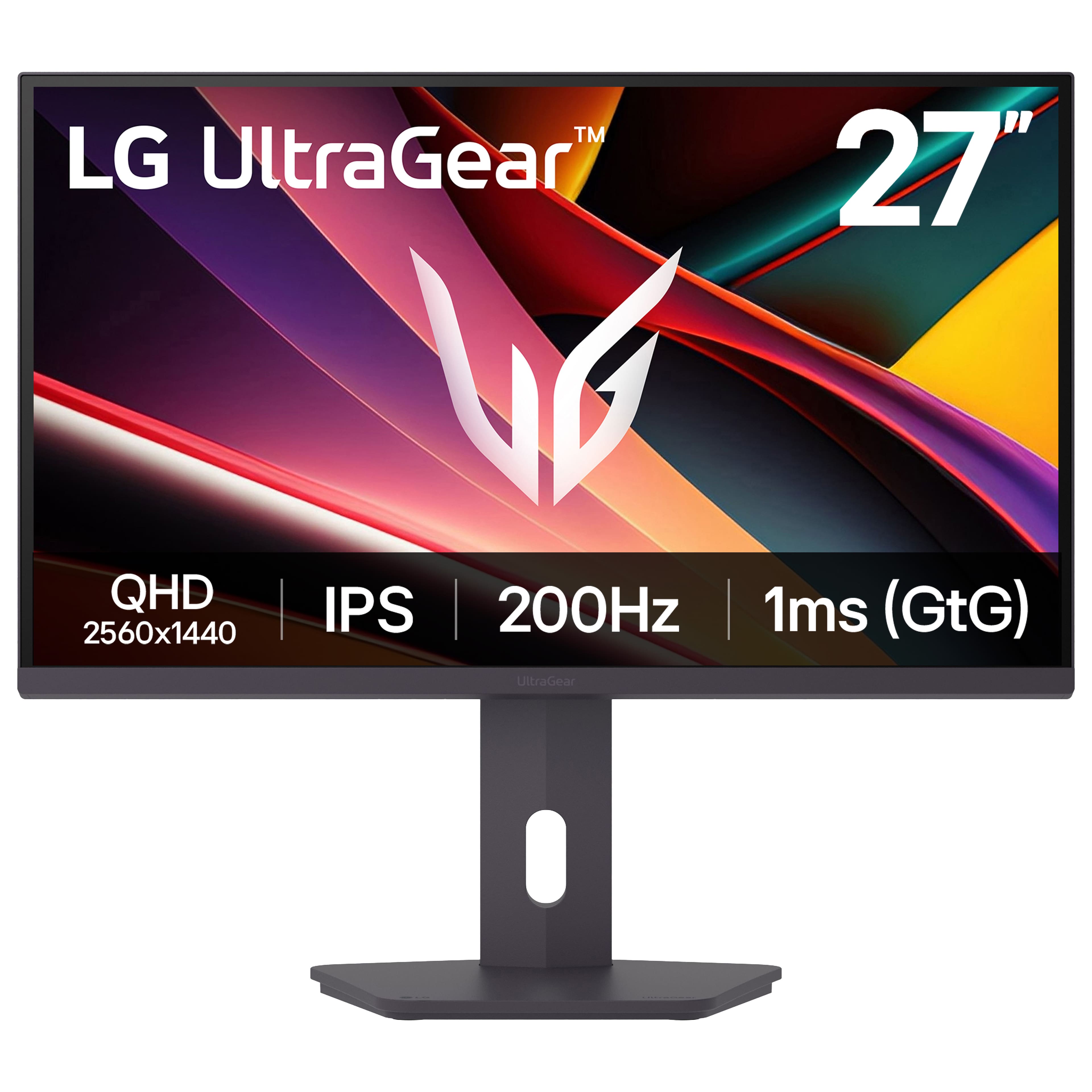 LG UltraGear™ 27"
QHD 2560x1440
IPS
200Hz
1ms (GtG)