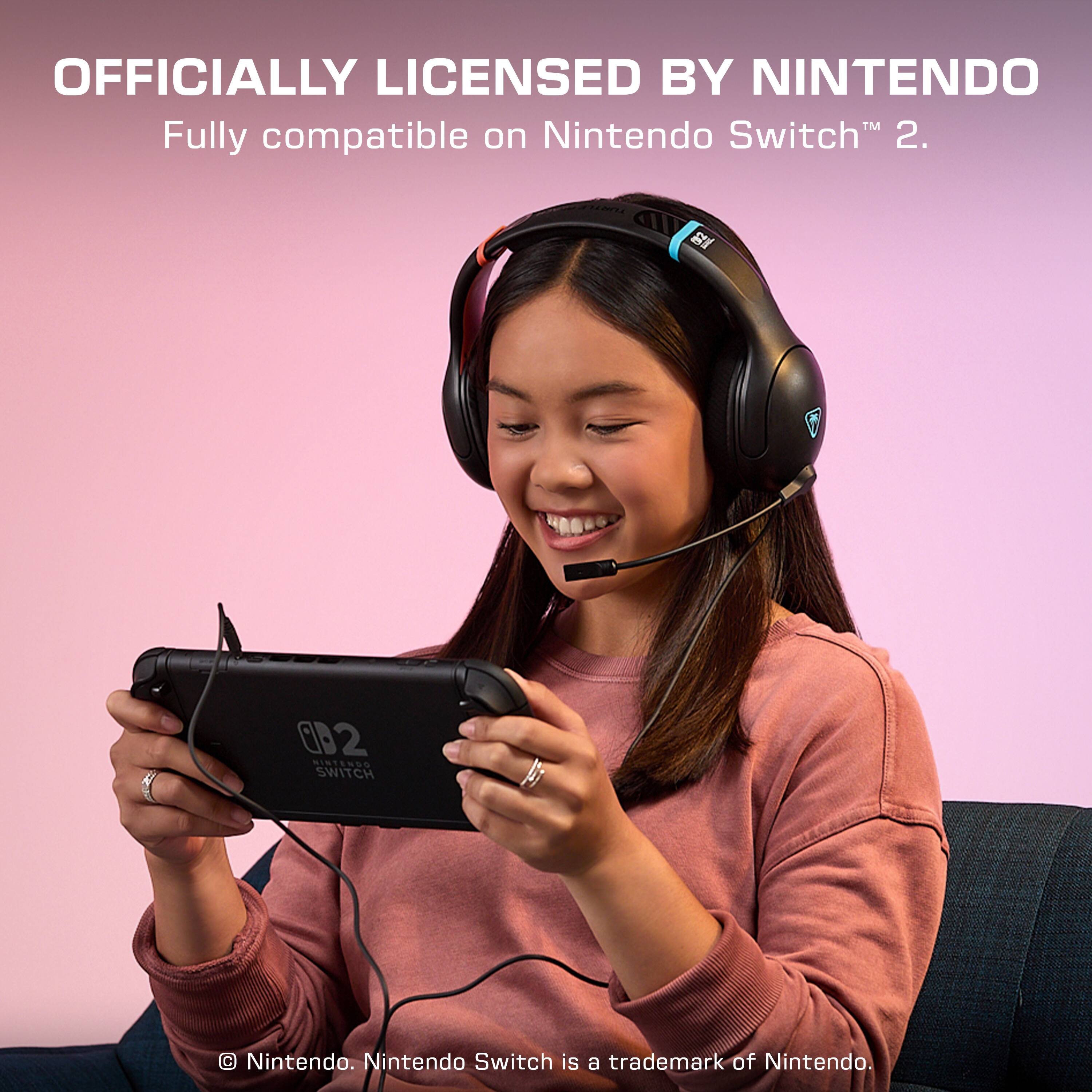 OFFICIALLY LICENSED BY NINTENDO  
Fully compatible on Nintendo Switch™ 2.  

© Nintendo. Nintendo Switch™ is a trademark of Nintendo.