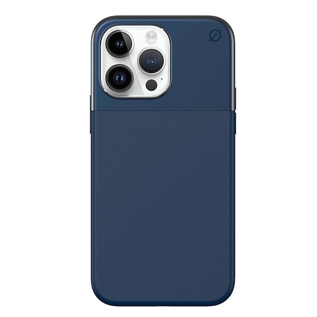 Front. Atom Studios - Split Silicone Phone Case with Magsafe for Apple iPhone 14 Pro Max - Ink Blue.