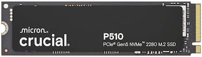 Crucial P510 2TB Internal SSD PCIe Gen 5 x4 NVMe M.2 for Laptop Crucial P510 2TB Internal SSD PCIe Gen 5 x4 NVMe M.2 for Laptop