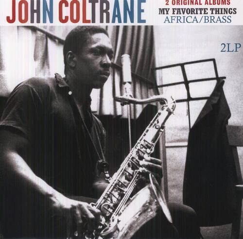 JOHN COLTRANE  
2 ORIGINAL ALBUMS  
MY FAVORITE THINGS  
AFRICA/BRASS  
2LP