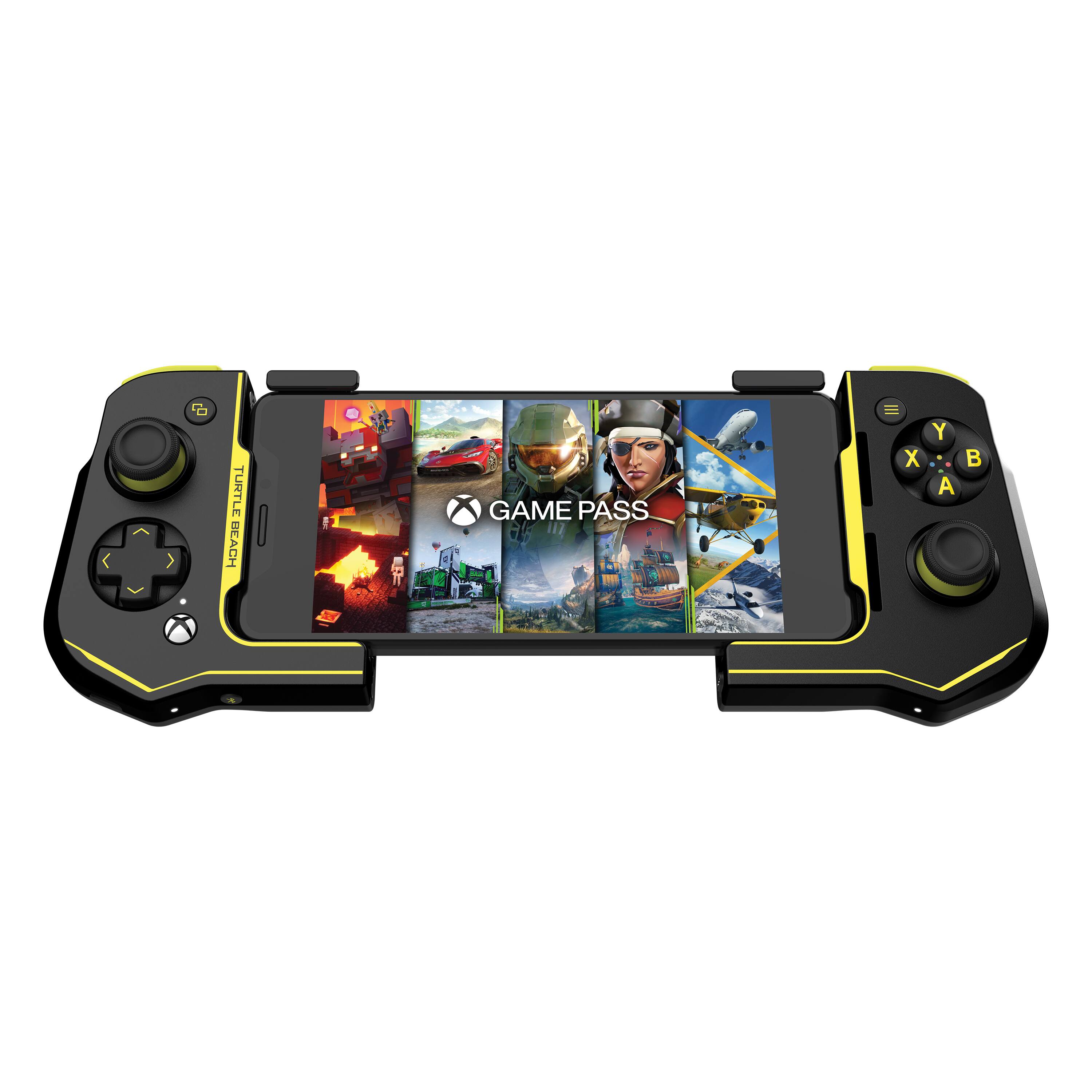 Turtle beach atom game controller for android phones black yellow tbs
