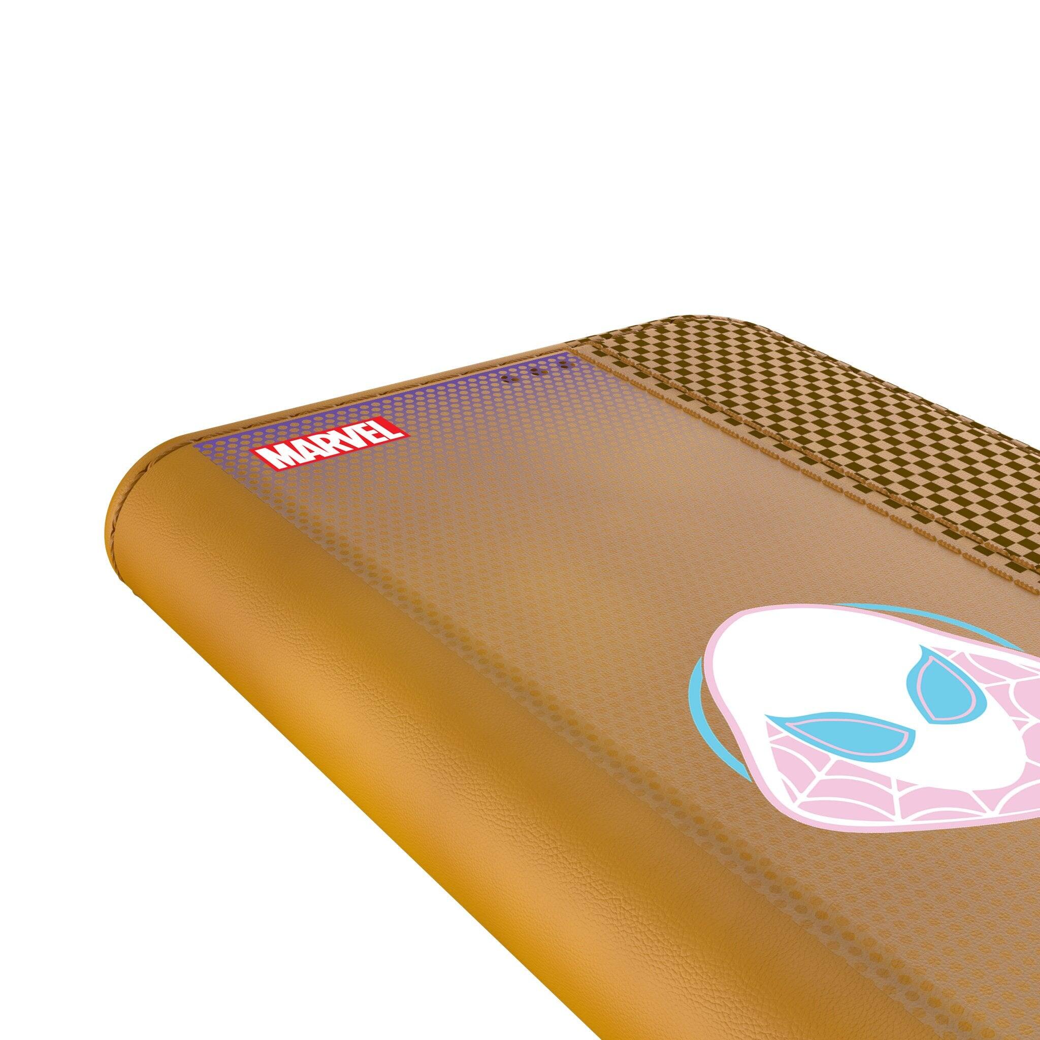 Alt View 1. Keyscaper - Marvel Grid Folio Phone Case - Samsung Galaxy S24 - Spider-Gwen.