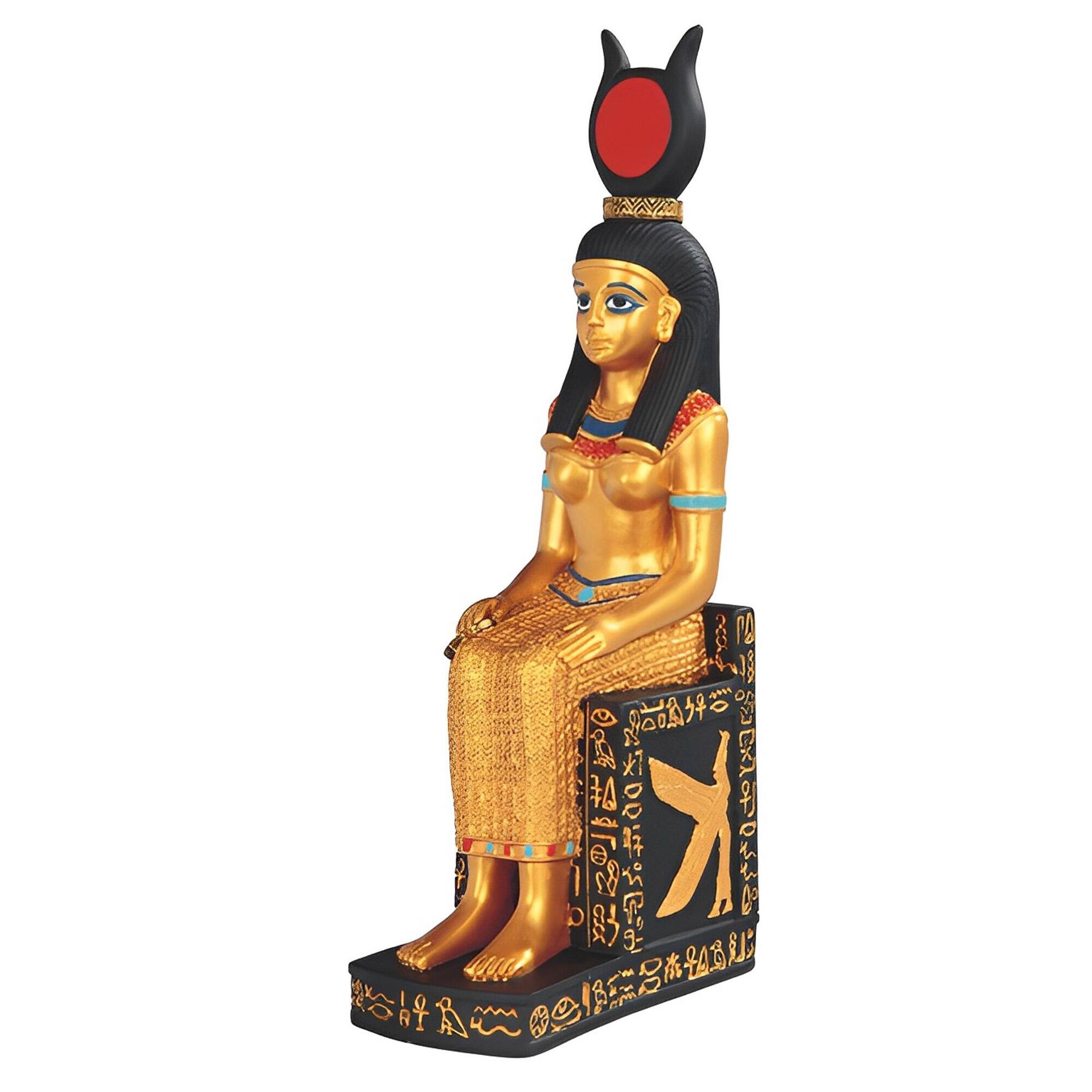 Front. FC Design - FC Design 11"H Egyptian Queen Cleopatra Figurine Statue Office Desk Tabletop Home Decor Gift - Multi-Color.