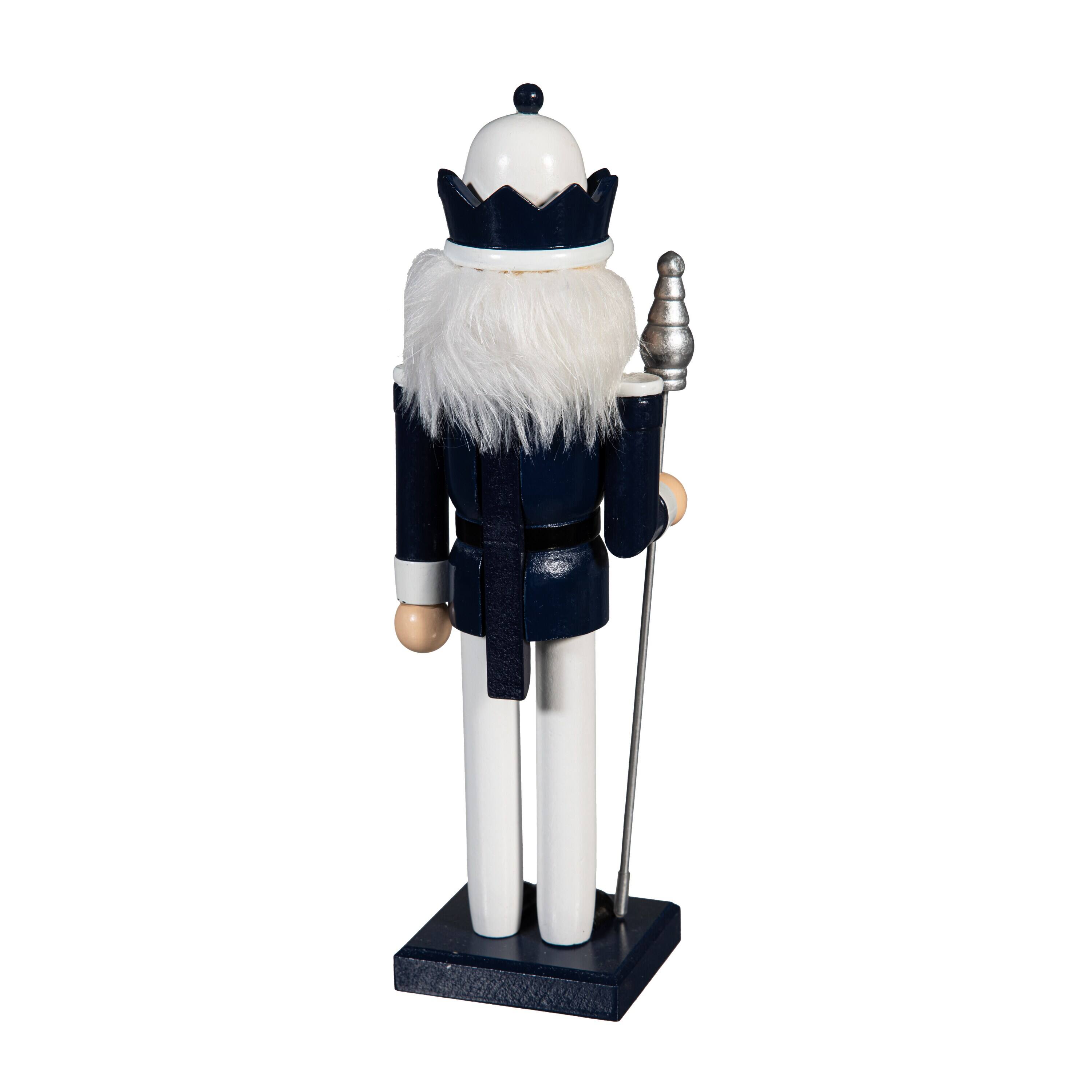 Alt View 1. Evergreen Enterprises - Penn State Nittany Lions 12" Wooden Nutcracker Statue - Multicolor.