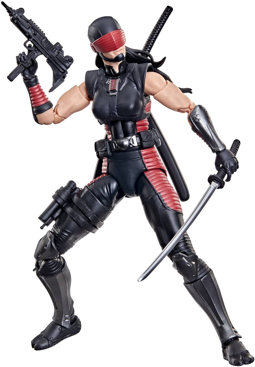 Alt View 1. Hasbro - G.I. Joe - Classified Series - #197, Snake Eyes (Dawn Moreno) Action Figure   - COLLECTIBLES - Multicolor.