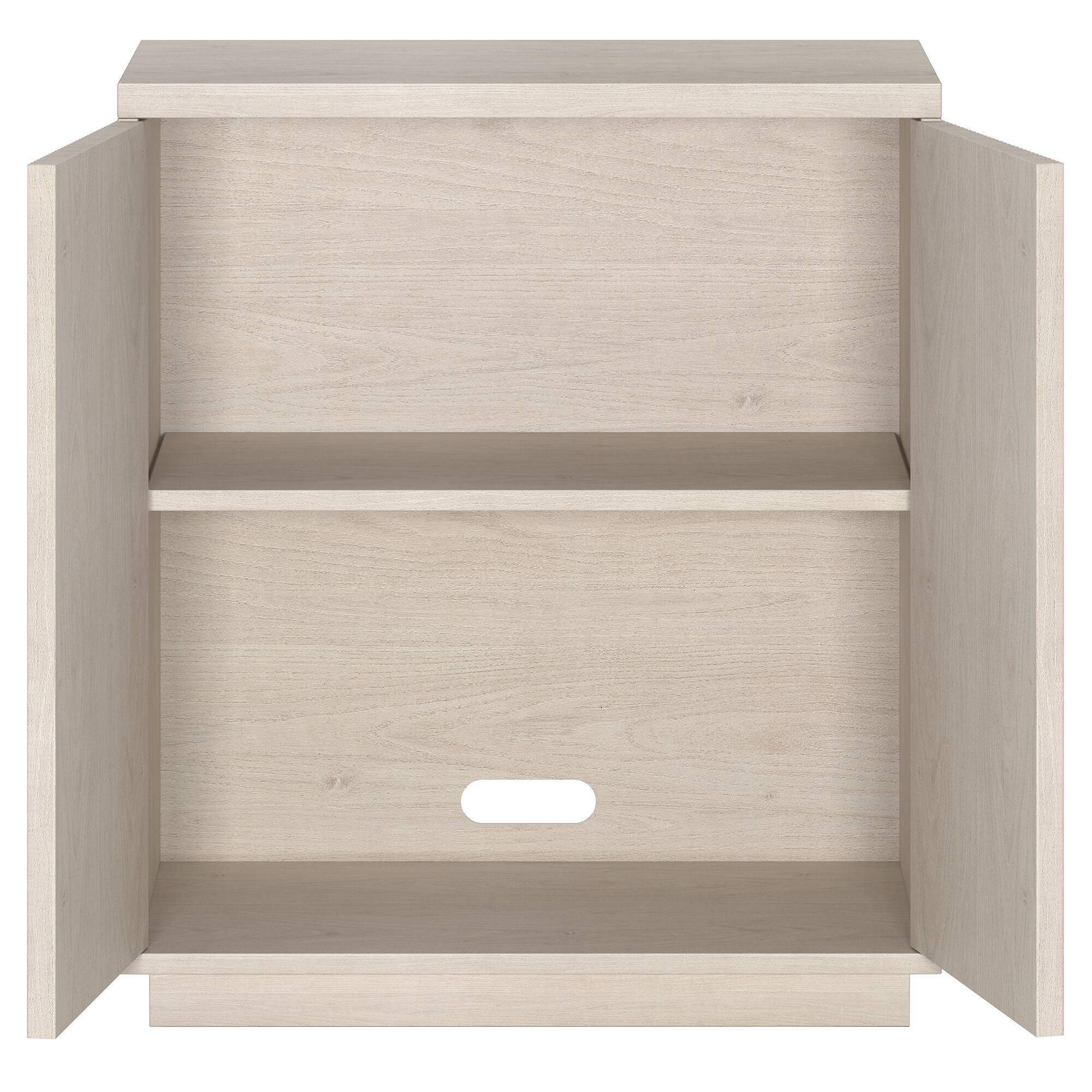 Alt View 16. Camden&Wells - Alston Accent Cabinet - Alder White.