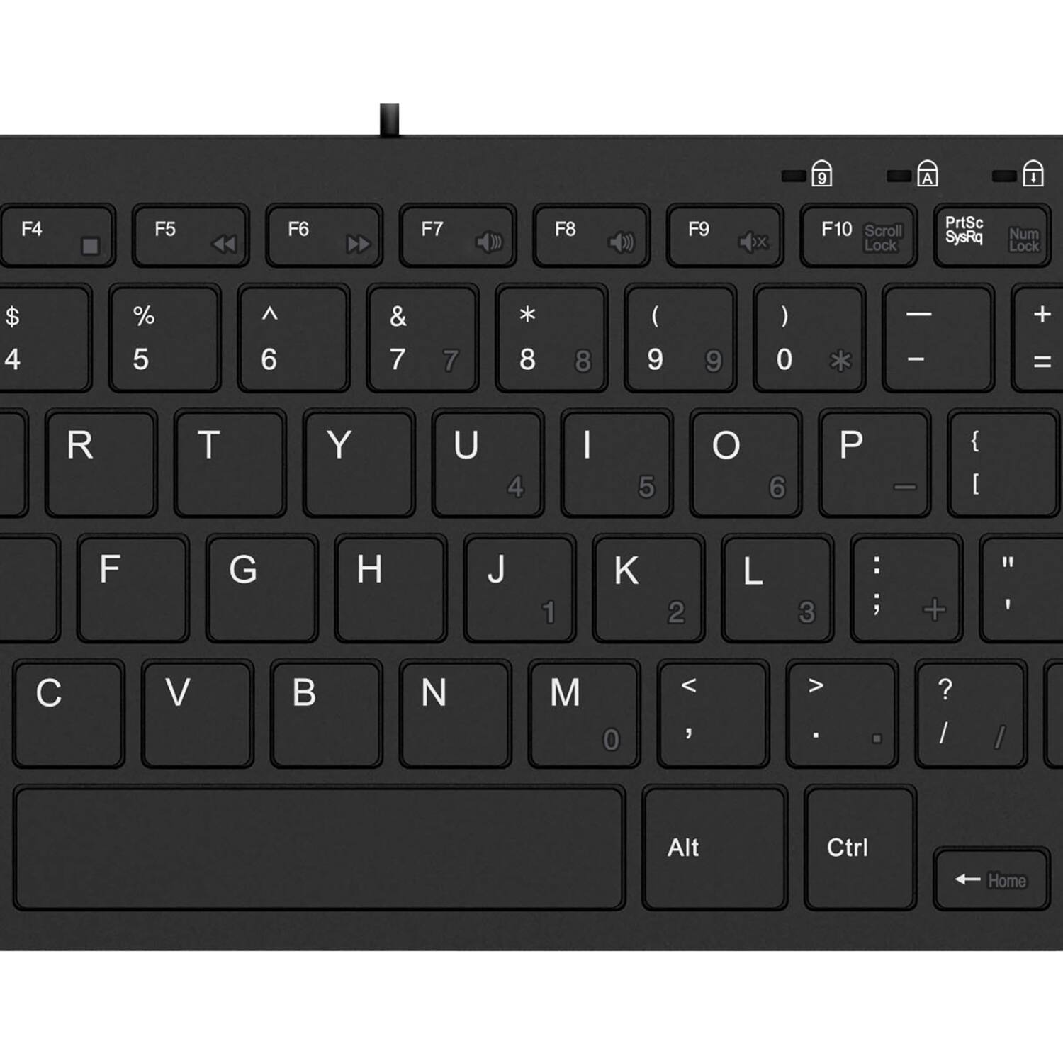9 A I F4 F5 F6 F7 F8 F9 F10 Scroll Lock PrtSc SysRq Num Lock $ 4 % 5 ^ 6 & 7 * 8 ( 9 0 ) - + = R T Y U I O P { [ F G H J K L : ; " C V B N M , . ? / Alt Ctrl Home