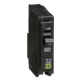 Schneider Electric - Square D QO 15 amps Plug In Single Pole Circuit Breaker