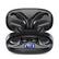 Front. Trigiz - Sports Wireless Earbuds Bluetooth 5.4: Earhooks, IPX7, 7.8g Light, 80H Playtime, Noise Cancelling Mic (Gym/Running) - Black.