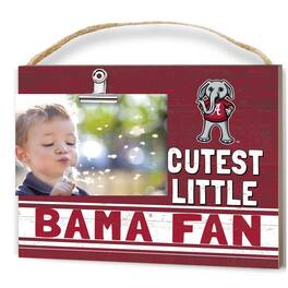 Jardine - Alabama Crimson Tide 8'' x 10'' Cutest Little Team Logo Clip Photo Frame - Red