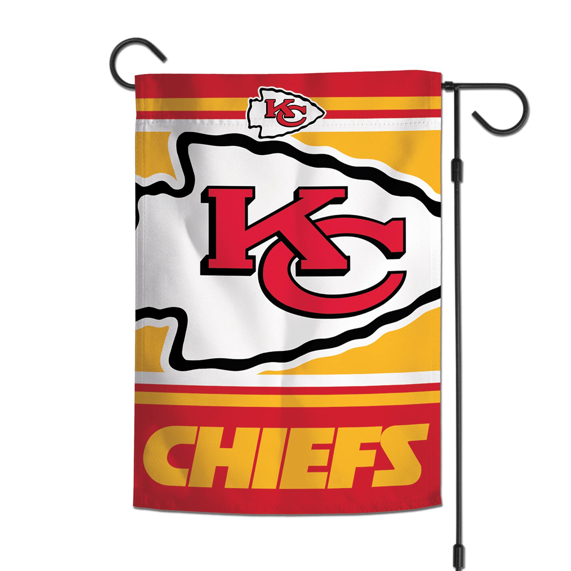 Alt View 1. WinCraft - Kansas City Chiefs 2-Sided 12'' x 18'' Team Garden Flag - Multicolor.