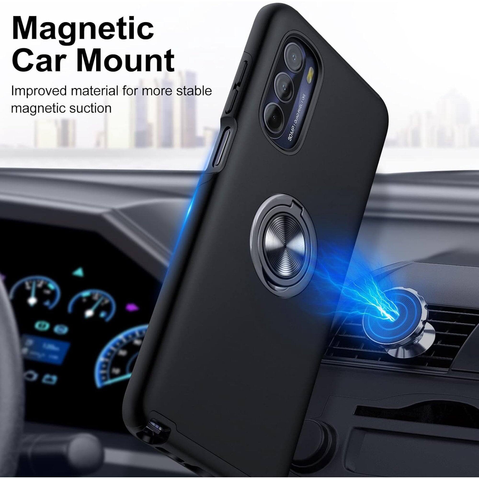Magnetic Car Mount Improved material for more stable magnetic suction