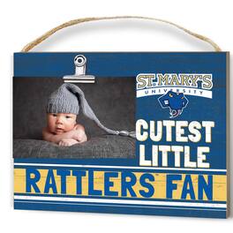 Jardine - St. Mary's University Rattlers 8'" x 10" Cutest Little Team Logo Clip Photo Frame - Blue