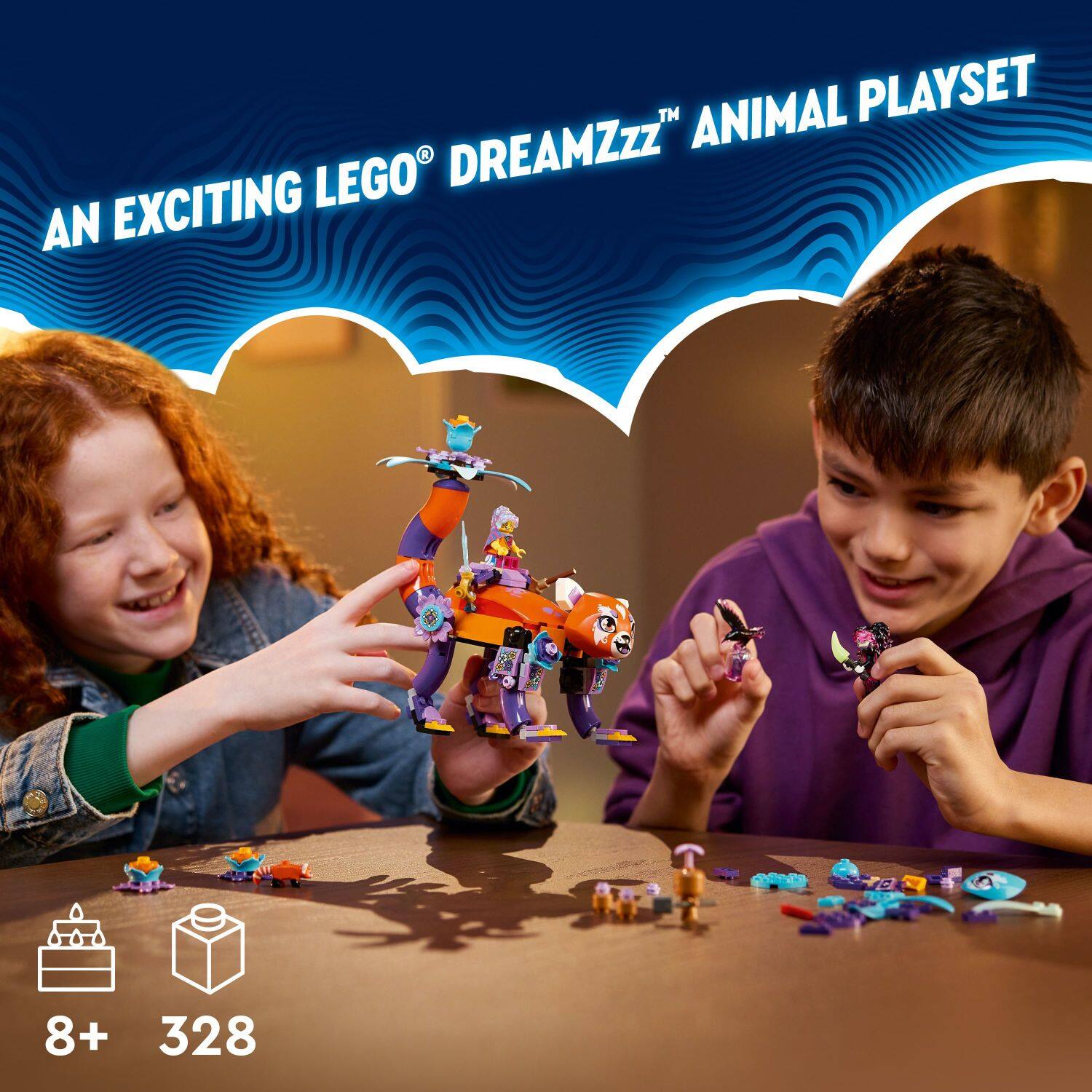 AN EXCITING LEGO DREAMZZZ ANIMAL PLAYSET 8+ 328