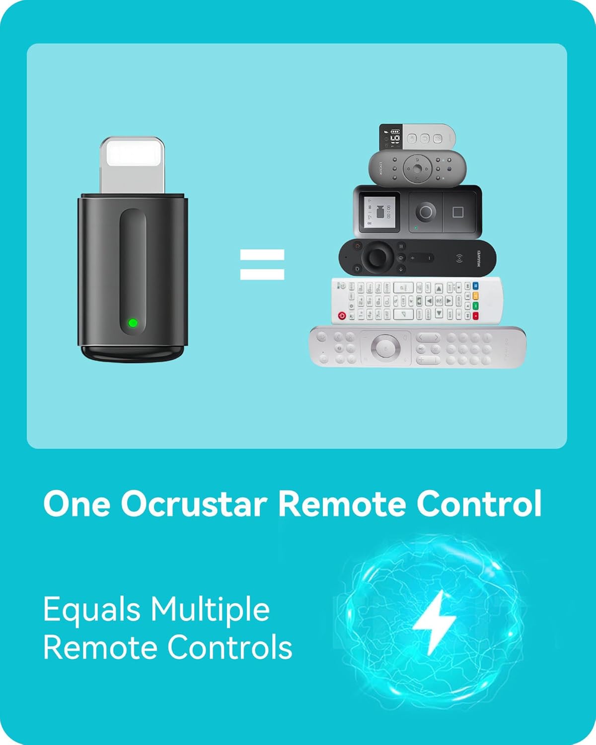 One Ocrustar Remote Control Equals Multiple Remote Controls