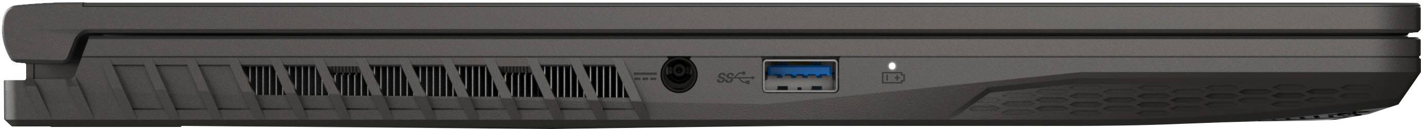 Alt View 9. MSI - THIN A15 15.6" 144Hz FHD Gaming Laptop - AMD R5-7535HS - GeForce RTX 4050 - 8GB Memory - 512GBSSD - Black.