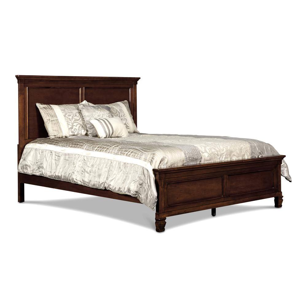 Alt View 3. New Classic Furniture - Furniture Tamarack Contemporary Solid Wood 4/6 Full Bed in Cherry - Cherry.