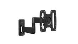 ErgoAV - 19″-43″ Full Motion TV Mount - Black - Front_Zoom