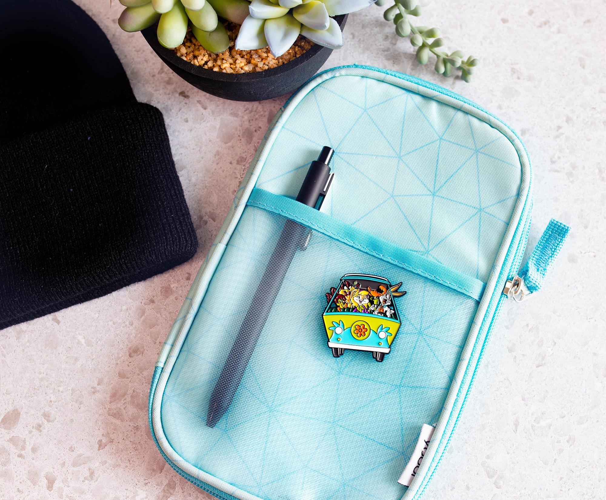 Alt View 5. SalesOne LLC - Warner Bros. 100 Looney Tunes x Mystery Machine Enamel Pin - Green.