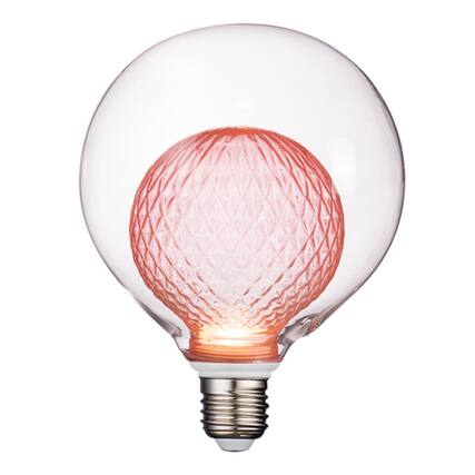 Front. Globe Electric - Globe Electric G40 E26 (Medium) LED Bulb Soft White 3 Watt Equivalence 1 pk.