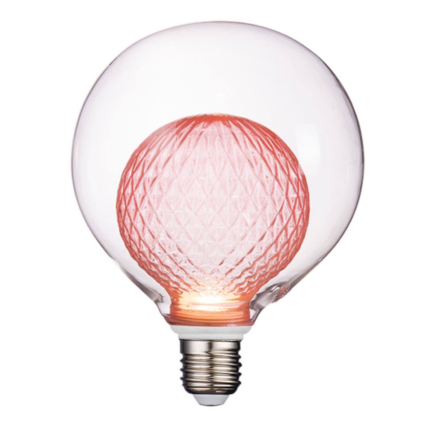 Front. Globe Electric - Globe Electric G40 E26 (Medium) LED Bulb Soft White 3 Watt Equivalence 1 pk.