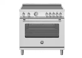 Bertazzoni - 36" Master Series range - Electric oven - 5 induction zones - Stainless Steel