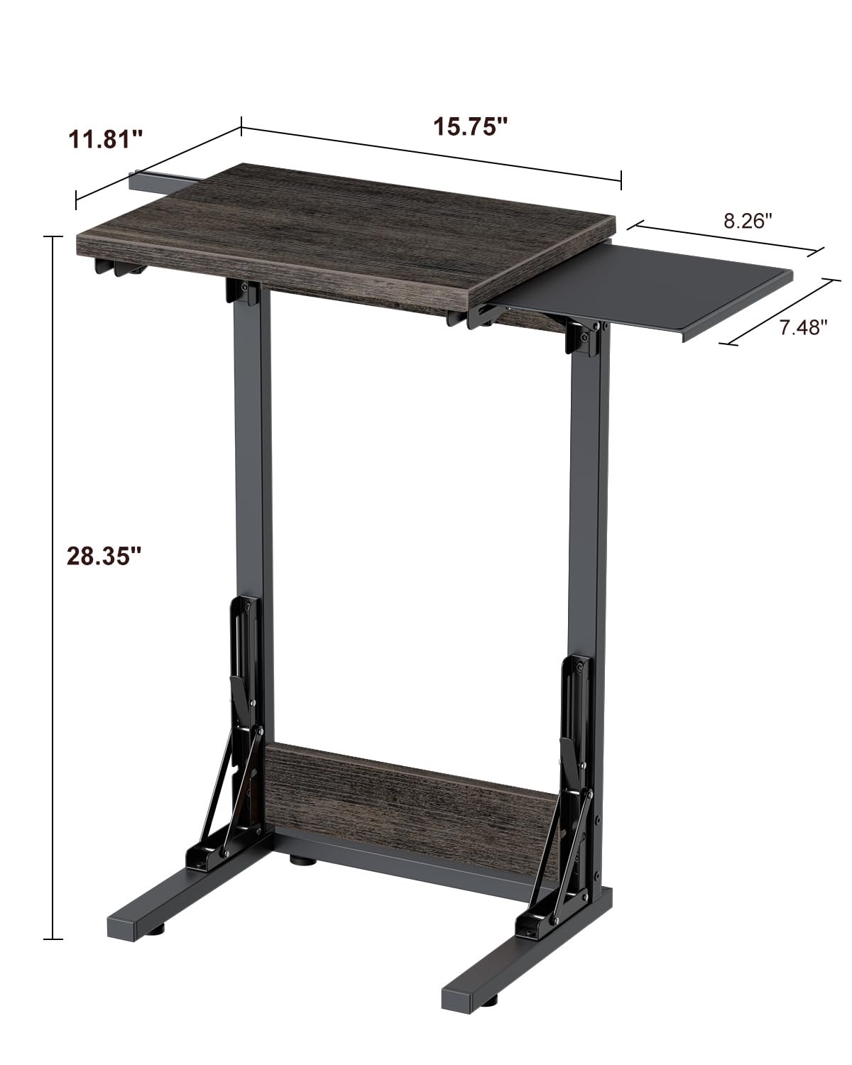 11.81"  
15.75"  
8.26"  
7.48"  
28.35"