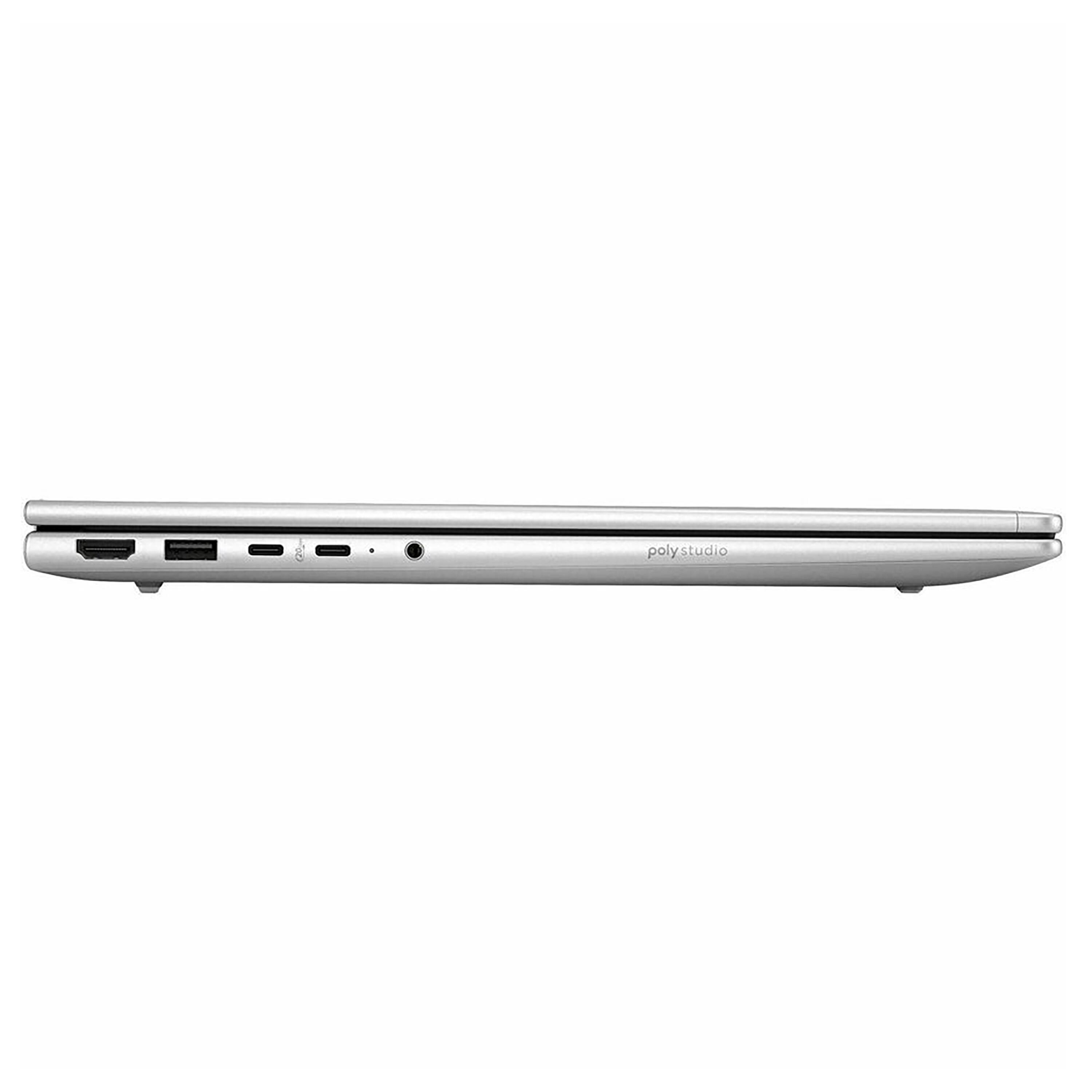 Alt View 2. HP - ProBook 14" Touchscreen Laptop - Intel Core Ultra 7 255U with 16GB Memory - 512GB SSD - Pike Silver.