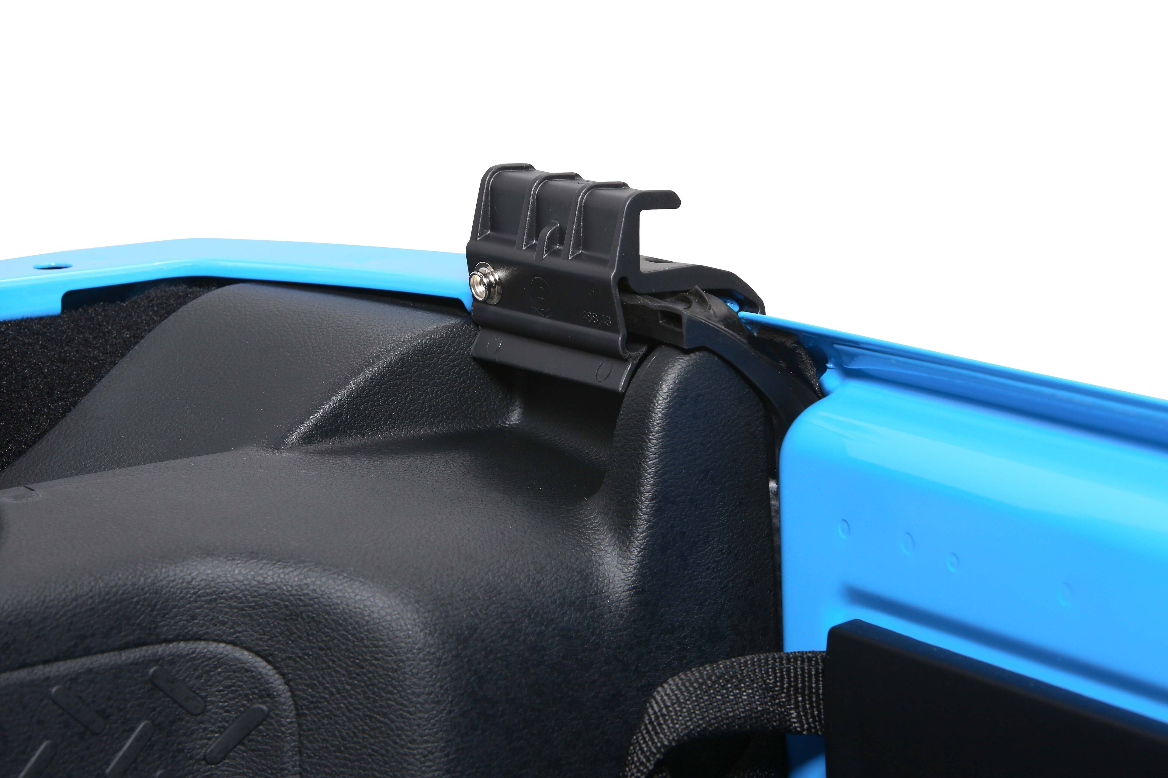 Alt View 4. Bestop - Trektop - Jeep '07-18 Wrangler JK 2-Door (Premium Blk Twill) - Black.