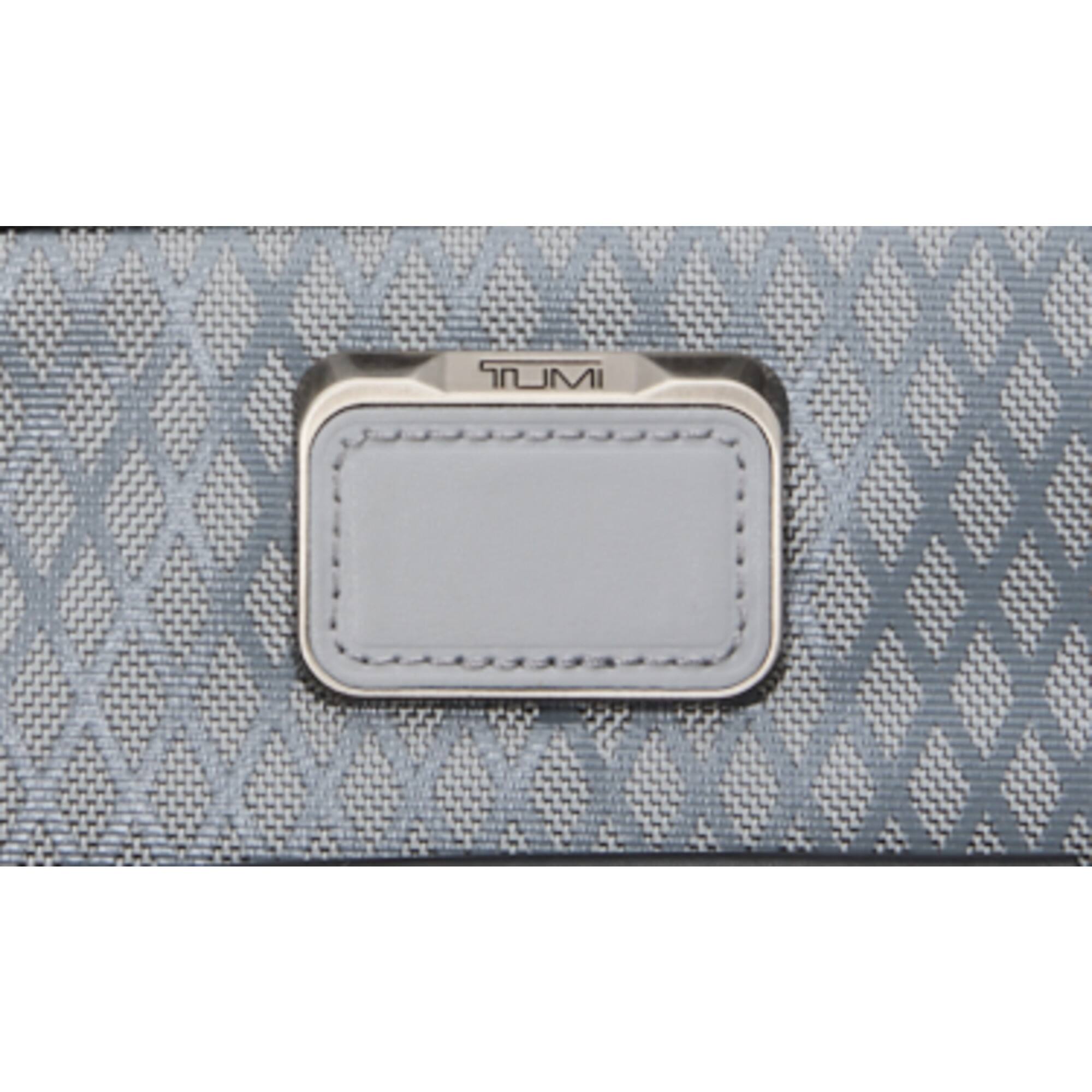 Back. TUMI - Alpha Bravo Wheeled Carry On Duffel - Pearl Gray.