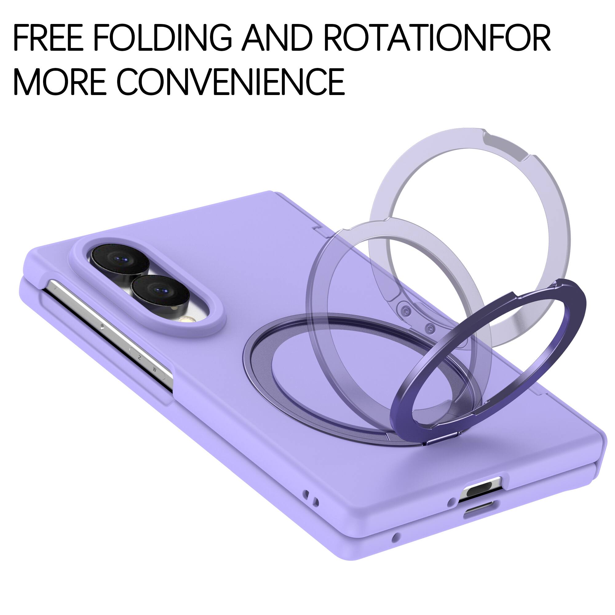 FREE FOLDING AND ROTATION FOR MORE CONVENIENCE