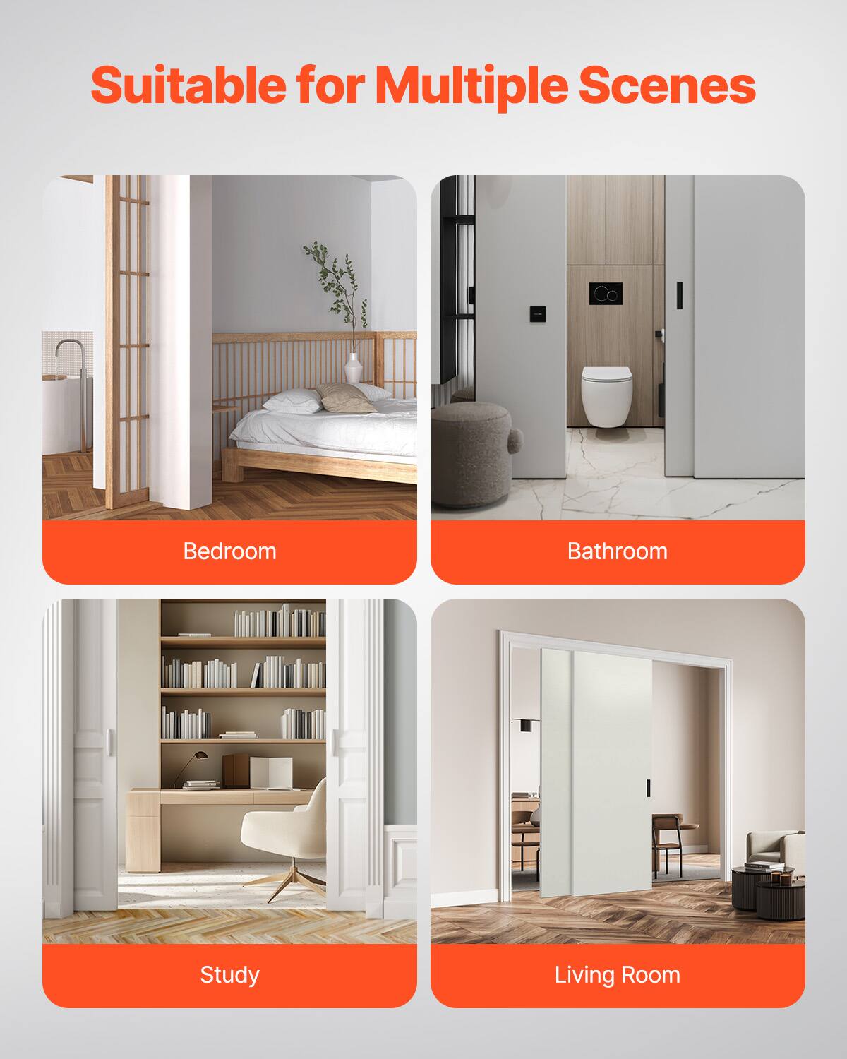 Suitable for Multiple Scenes

- Bedroom
- Bathroom
- Study
- Living Room
