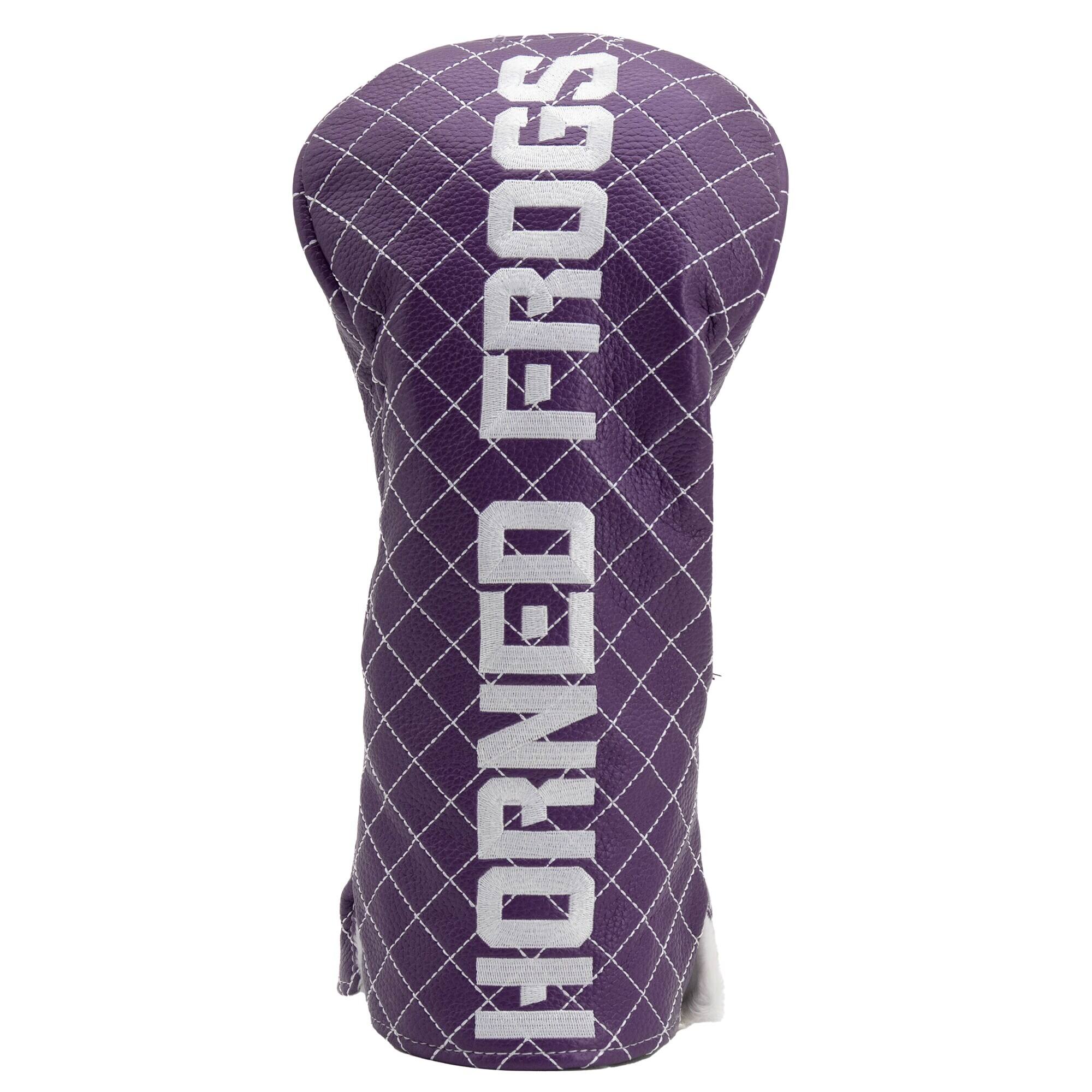 Team Golf - TCU Horned Frogs Quilted Driver Headcover - Multicolor