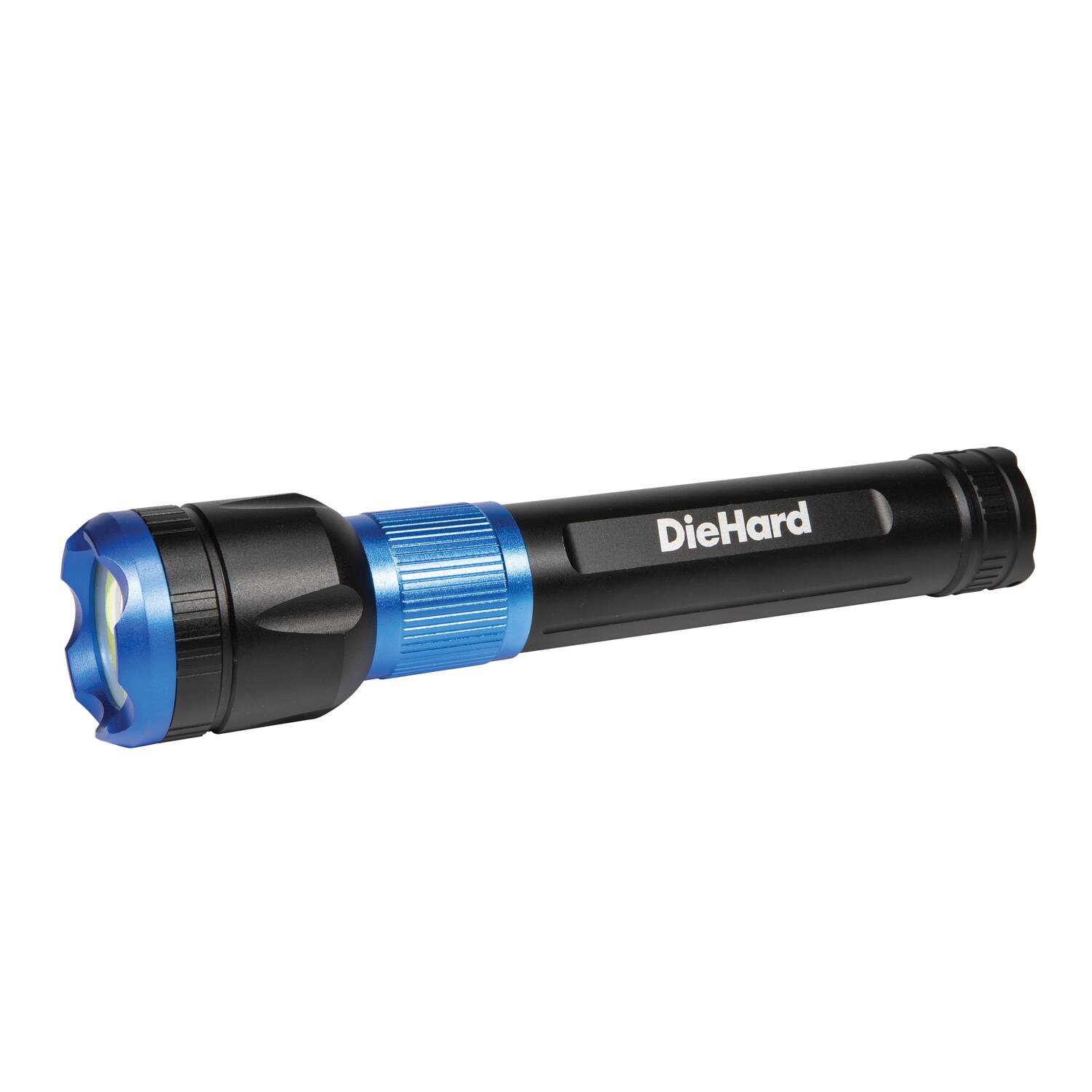 Alt View 1. DieHard - 3400 Lumen Water-Resistant Aluminum COB LED Rechargeable Flashlight, Power Bank.