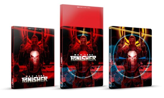Punisher: War Zone [Includes Digital Copy] [4K Ultra HD Blu-ray/Blu-ray ...