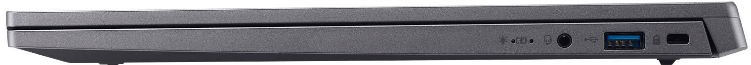 Alt View 7. Acer - Aspire Go 15 Laptop – 15.3" WUXGA 1920 x 1200 IPS – Intel i5-1334U – Intel UHD Graphics - 8GB DDR4 – 256GB PCIe Gen4 SSD - Steel Gray.