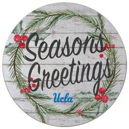 Jardine - UCLA Bruins 20'' x 20'' Season's Greetings Circle - White
