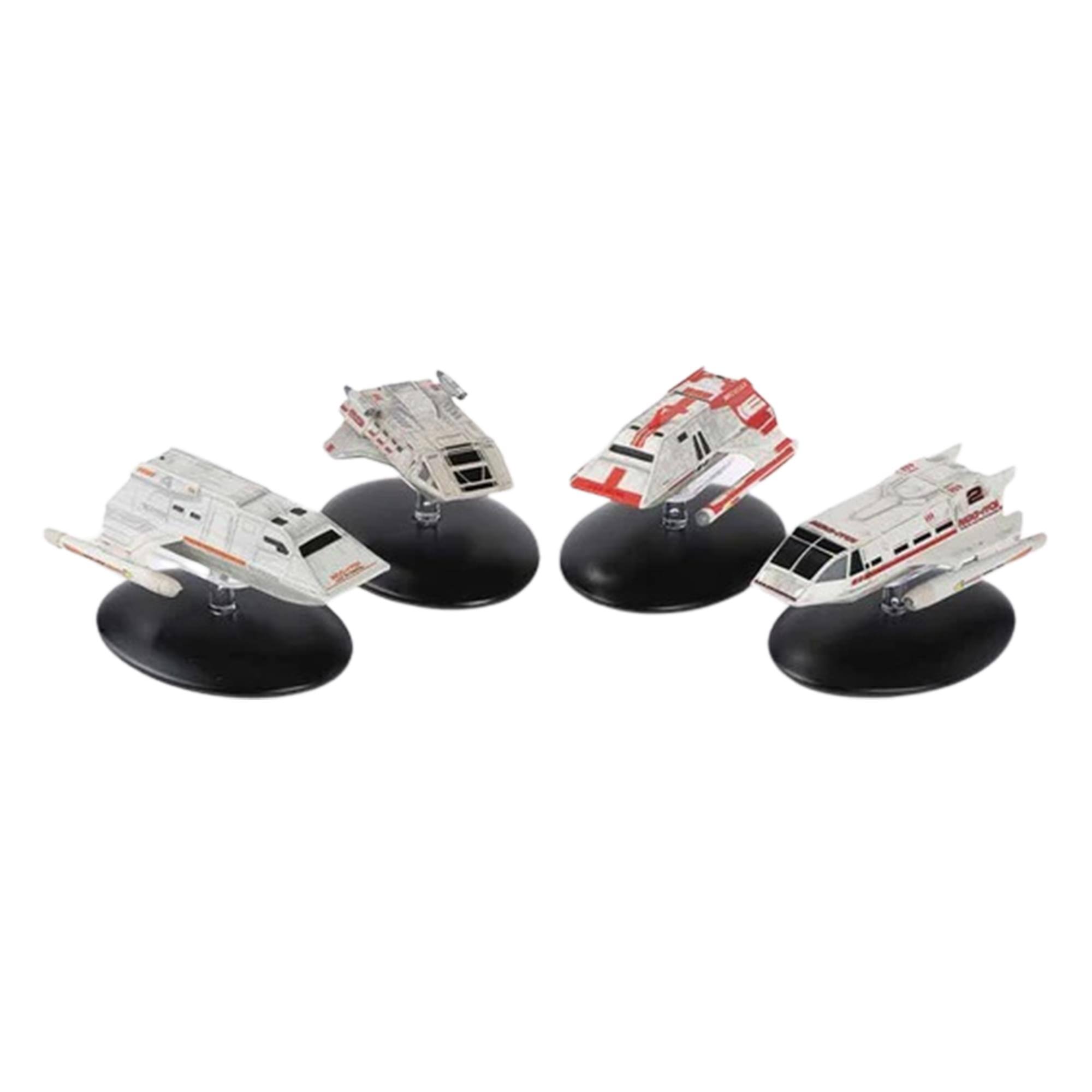 Alt View 1. Eaglemoss - Eaglemoss Star Trek Shuttlecraft Set 4 Passenger, Warrant UK Release - Multi-Color.
