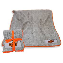 Logo Brands - Oklahoma State Cowboys 50" x 60" Frosty Fleece Team Blanket - Multicolor