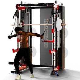 HARISON - HR-G30817 Multifunctional Squat Rack - Black