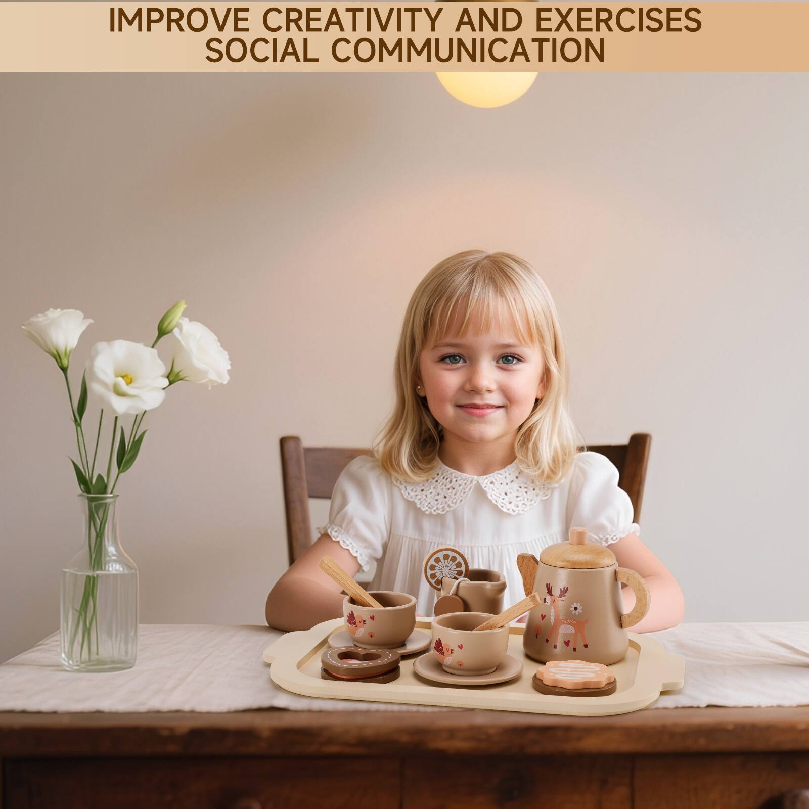 IMPROVE CREATIVITY AND EXERCISE SOCIAL COMMUNICATION