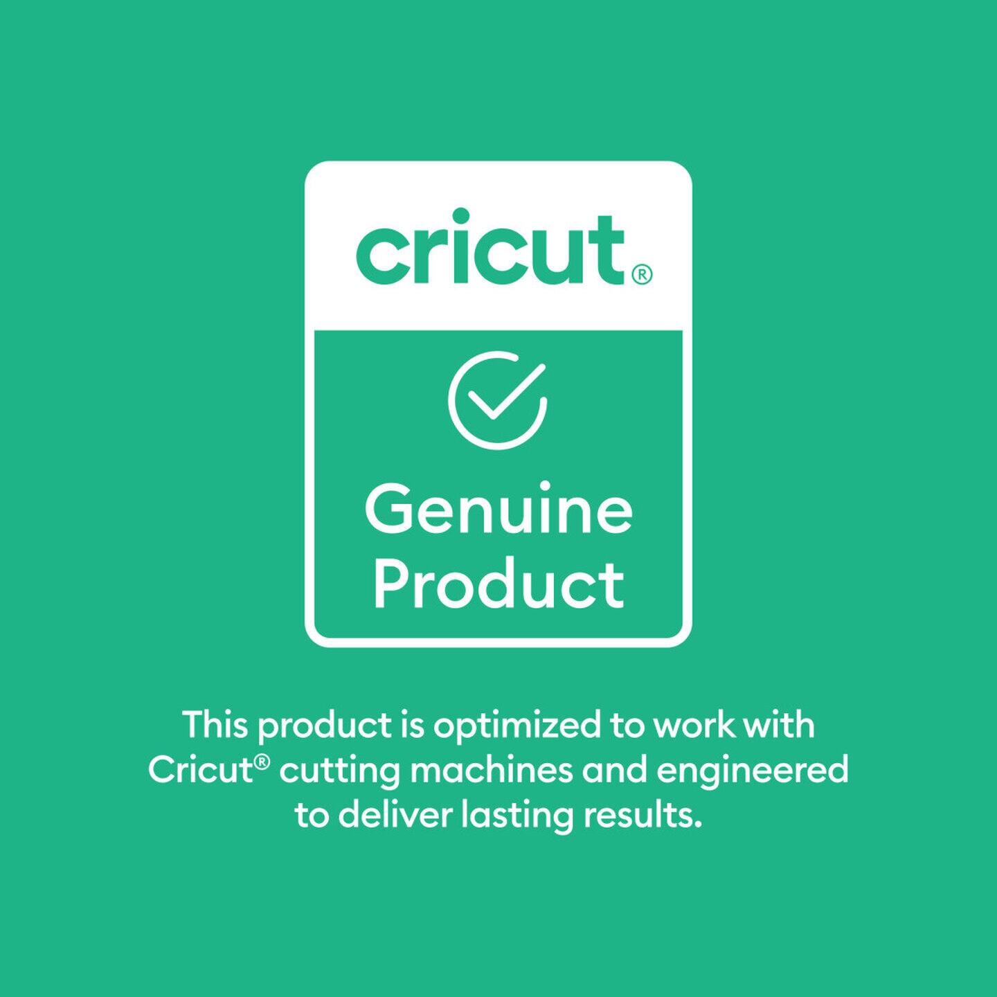 cricut® Genuine Product

This product is optimized to work with Cricut® cutting machines and engineered to deliver lasting results.