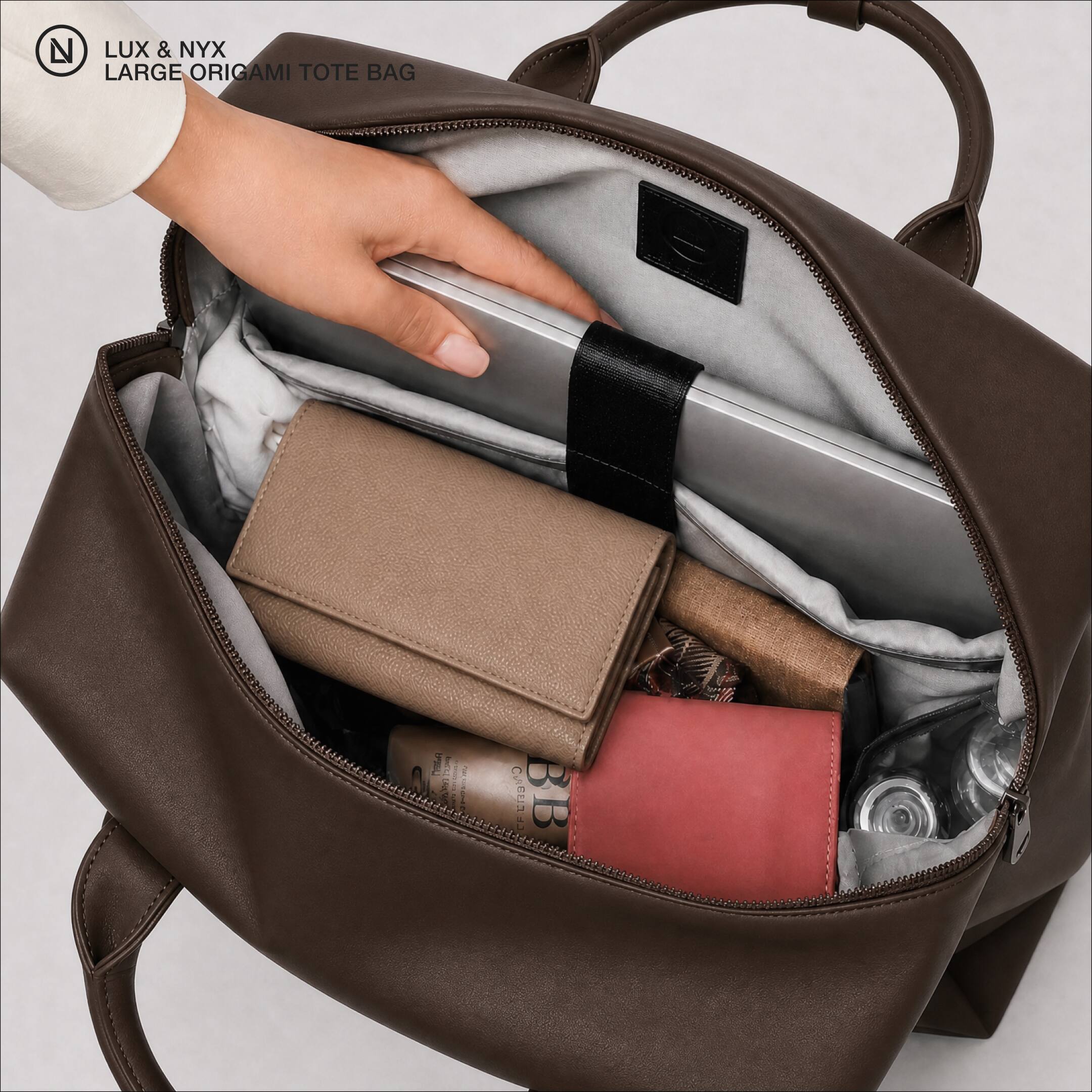 LUX & NYX LARGE ORIGAMI TOTE BAG