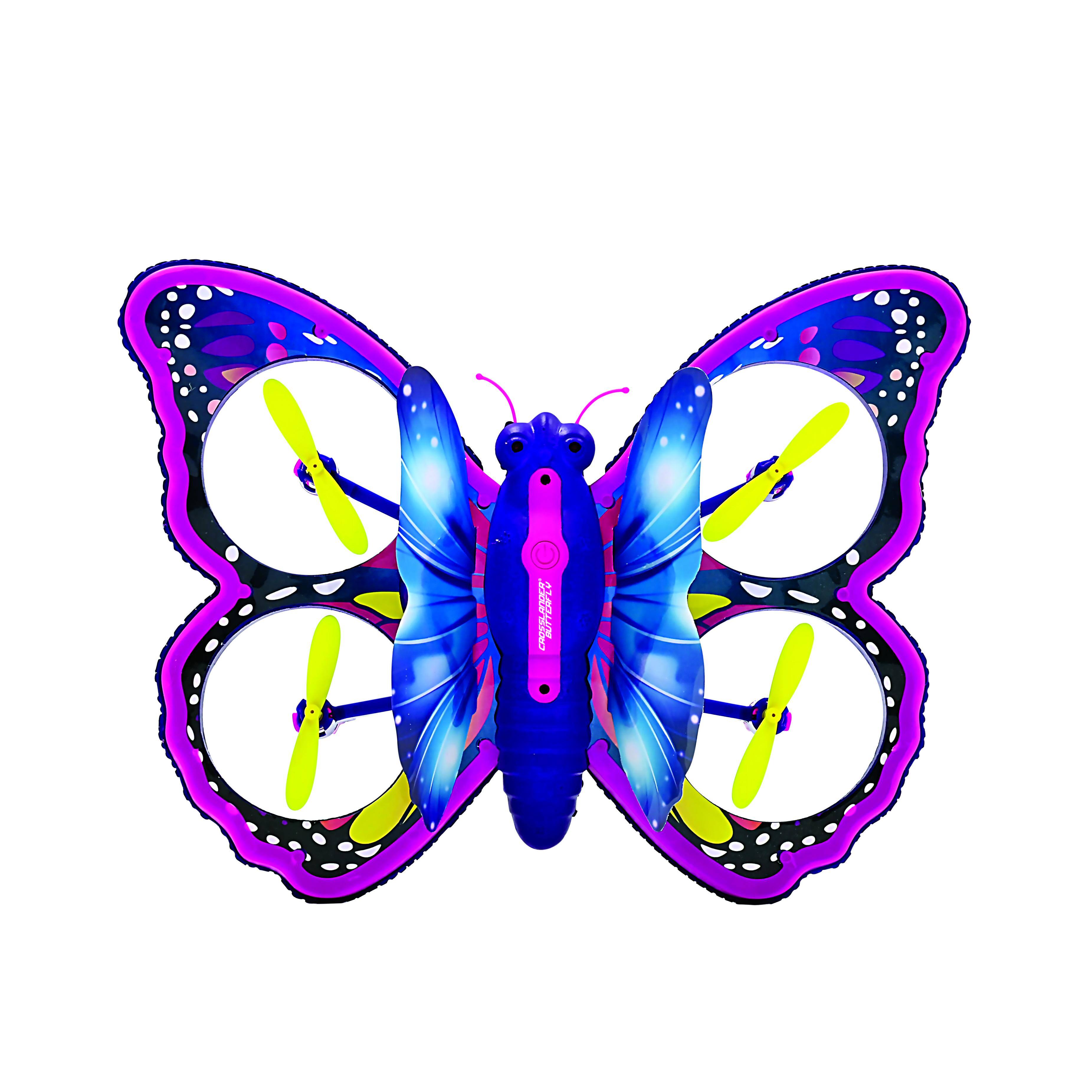 Alt View 8. Lexibook - Crosslander Butterfly Remote-Controlled Flying Toy with Gesture.