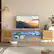 Alt View 1. Bestier - 80" Gaming TV Stand for up to 85" TVs, 4-in-1 LED Lit Boho Media Console - Wood.