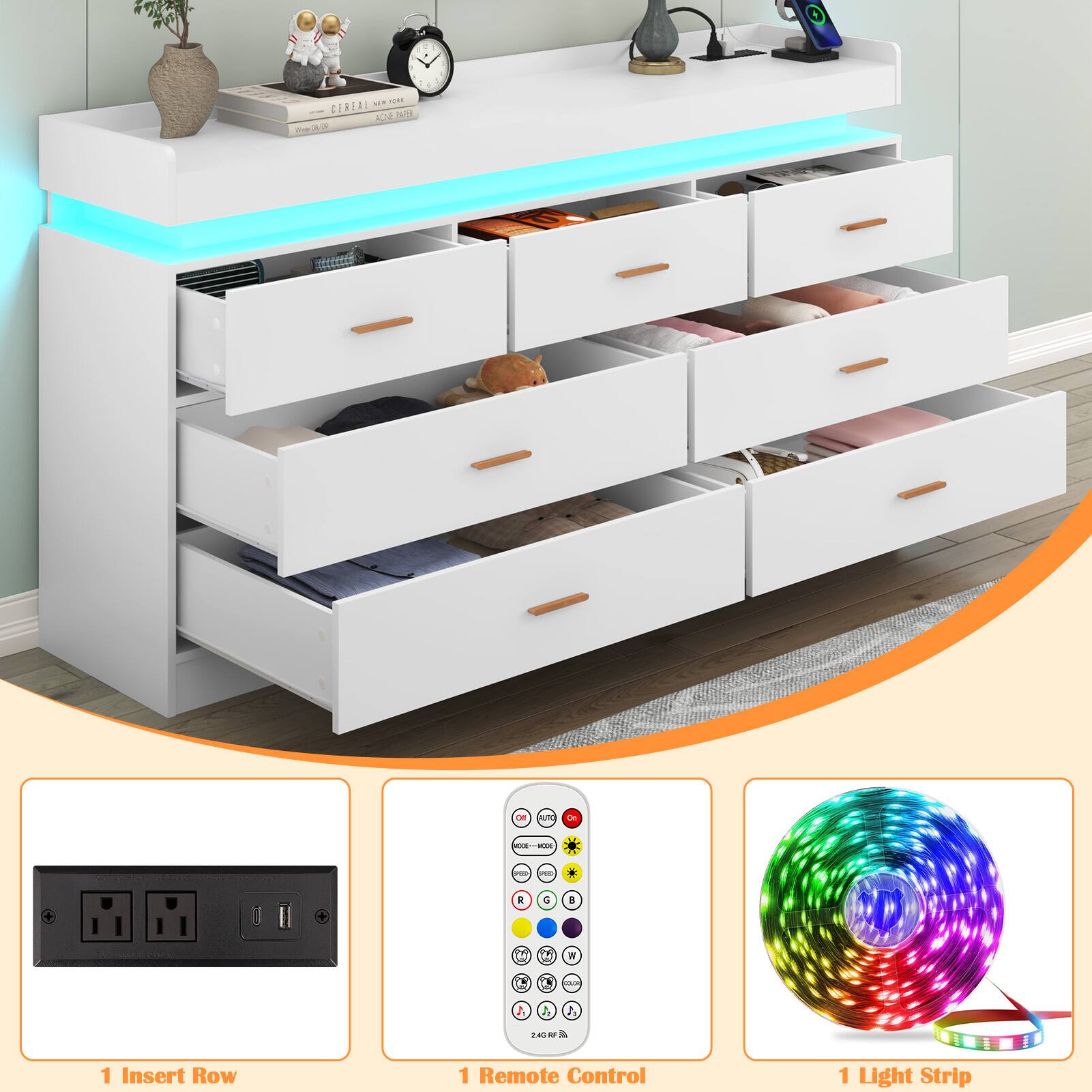 - ... -. CAREAL  AA ACUEINOE ma otceCeS -  R ... - - -. . - - -  C d de 1 M Y  L  J J  a  ..A IGGM - & 1 Insert Row 1 Remote Control 1 Light Strip