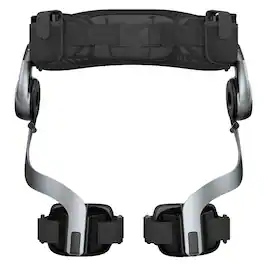 AstroShell - Wearable Exoskeleton, 1000W Peak Power, Leg Assist, AI Active System, IP54 Protection, 15 Mile Battery Range for Hiking - Black